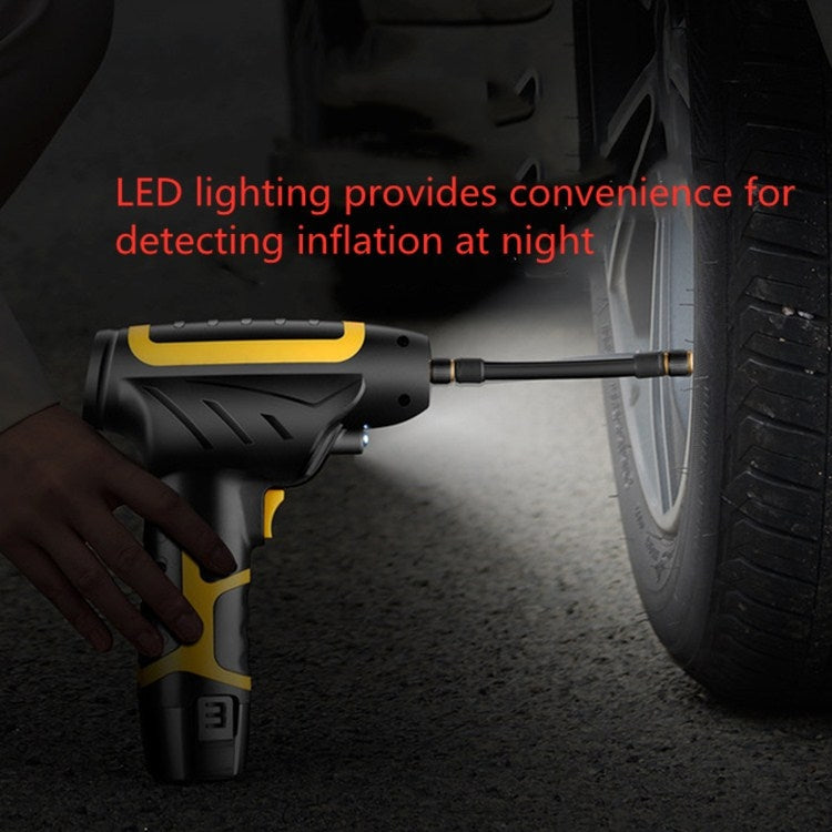 Vehicle-mounted Air Pump With Lamp And Handheld Intelligent Digital Display Charging Air Pump