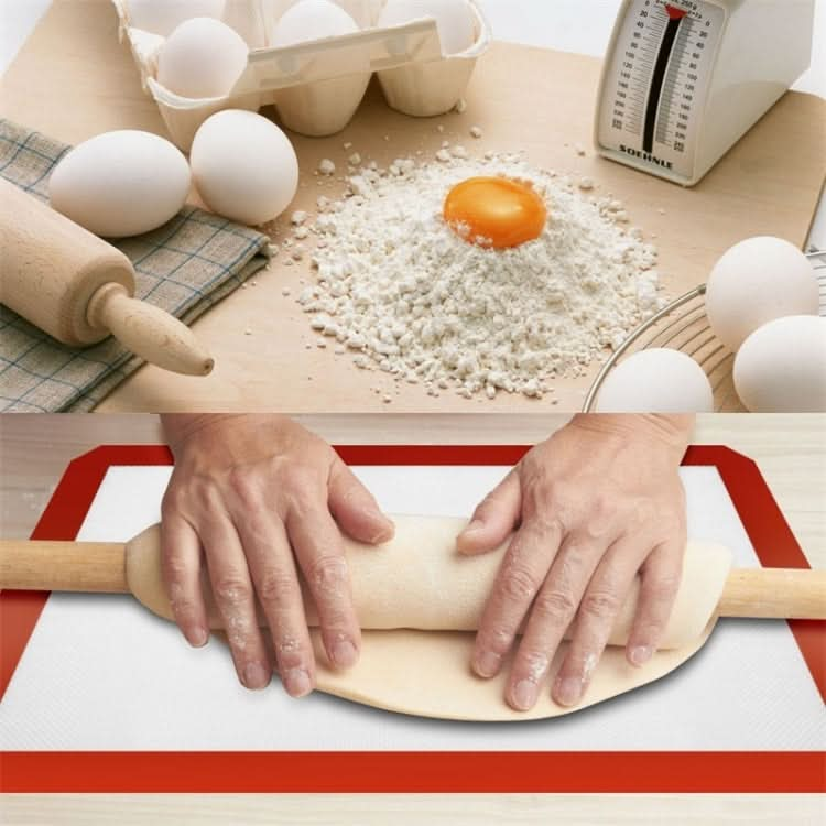 Platinum Glass Fiber Silicone Pastry Cake Cookie Baking Mat Pad Sheet Kneading Mat Reluova