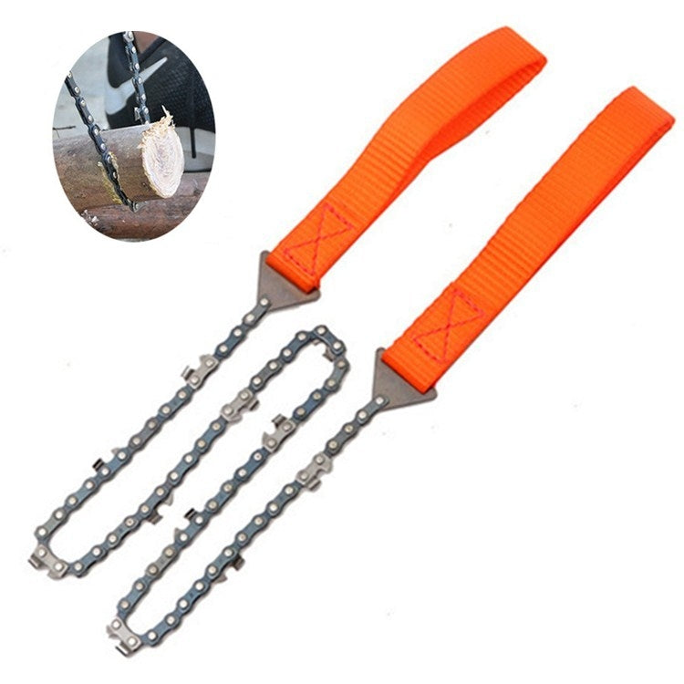 Outdoor Portable Hand-held Wire Saw Field Survival Manganese Steel Chain Saw Multifunctional Logging Saw