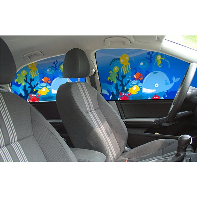 Car Cartoon Magnetic Sunshade Sunscreen Telescopic Collapsible Sunshield ÎҵÄÉ̵ê