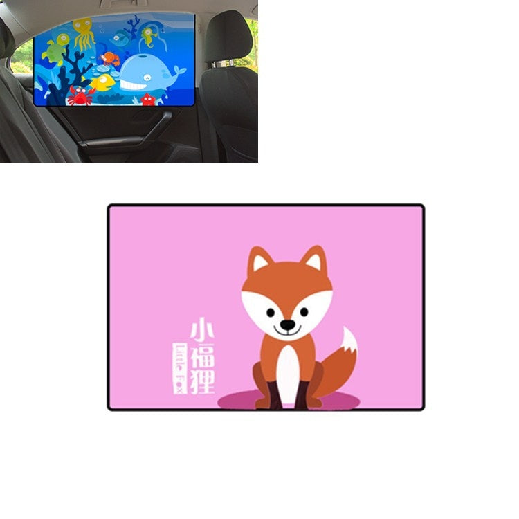 Car Cartoon Magnetic Sunshade Sunscreen Telescopic Collapsible Sunshield ÎҵÄÉ̵ê