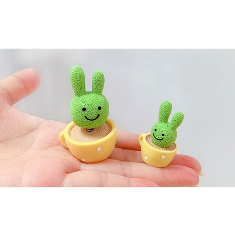 4 In 1 Cute Animal Group Cactus Small Potted Spring Car Decoration ÎҵÄÉ̵ê