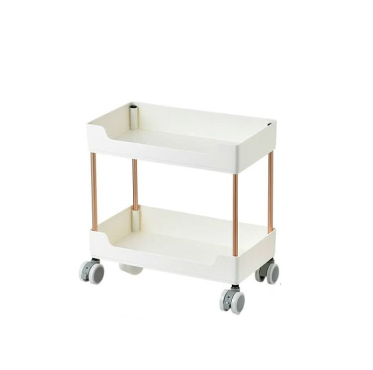 Rack Trolley Narrow Section Floor Multi-layer Book Storage Rack