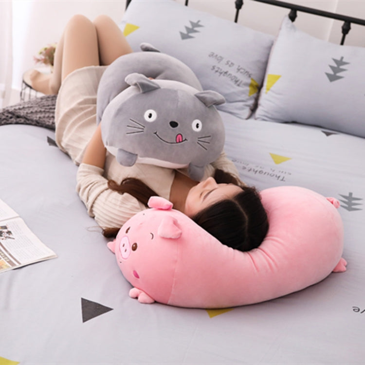 New Soft Animal Cartoon Pillow Cushion Cute Fat Dog Cat Totoro Penguin Pig Frog Plush Toy Reluova