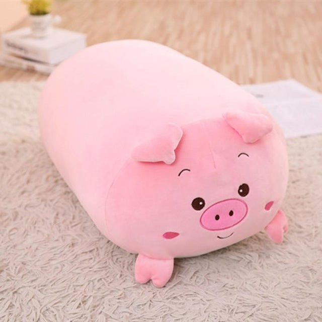 New Soft Animal Cartoon Pillow Cushion Cute Fat Dog Cat Totoro Penguin Pig Frog Plush Toy