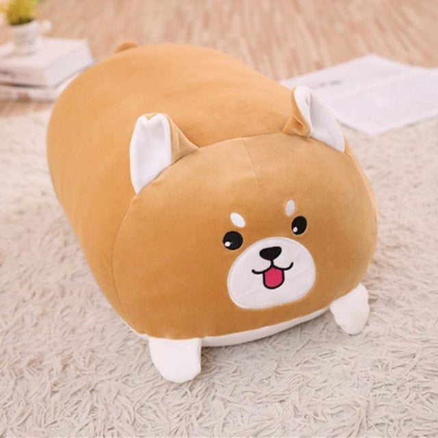 New Soft Animal Cartoon Pillow Cushion Cute Fat Dog Cat Totoro Penguin Pig Frog Plush Toy