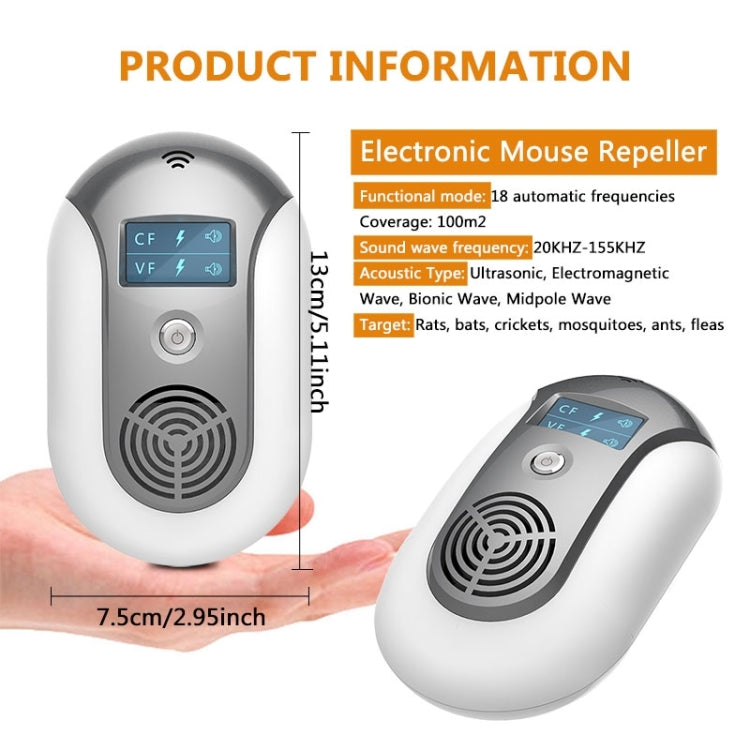 Electronic Pest Control Ultrasonic Pest Repeller My Store