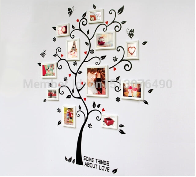 3D DIY Removable Photo Tree PVC Wall Stickers Mural Art Home Decor My Store