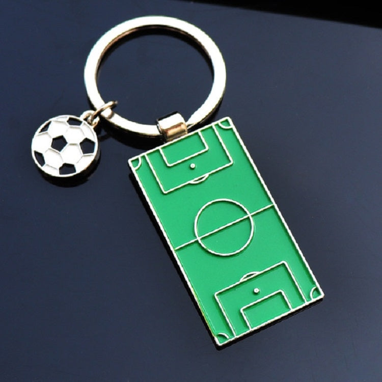 2 PCS Creative Football Gift Pendant Metal Football Shoe Keychain-Reluova