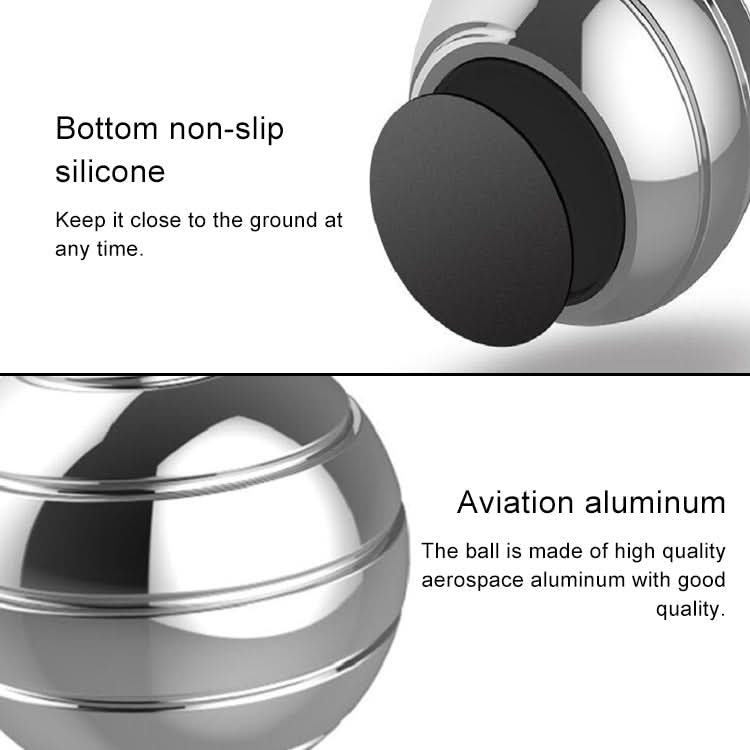 Fully Disassembled Rotating Tabletop Ball Decompression Gyroscope Tabletop Toy Reluova