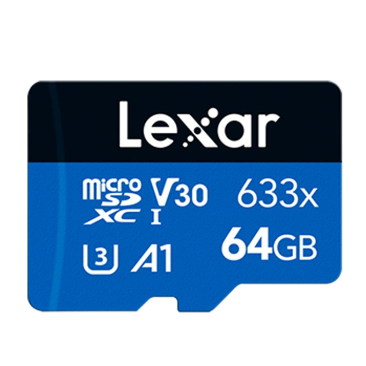 Lexar 633x 64GB High-speed Driving Recorder Dedicated Mobile Phone Memory Card DVR TF Card My Store