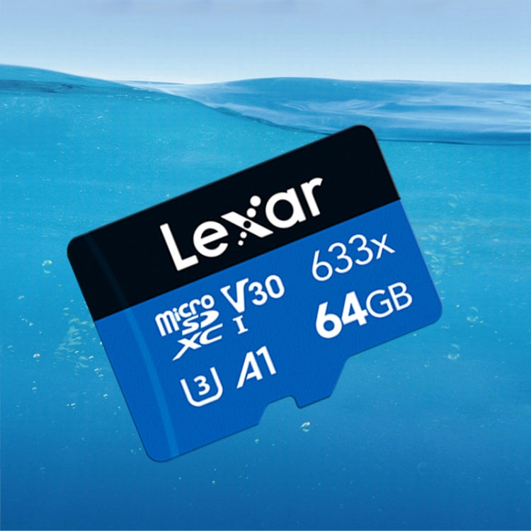 Lexar 633x 64GB High-speed Driving Recorder Dedicated Mobile Phone Memory Card DVR TF Card My Store