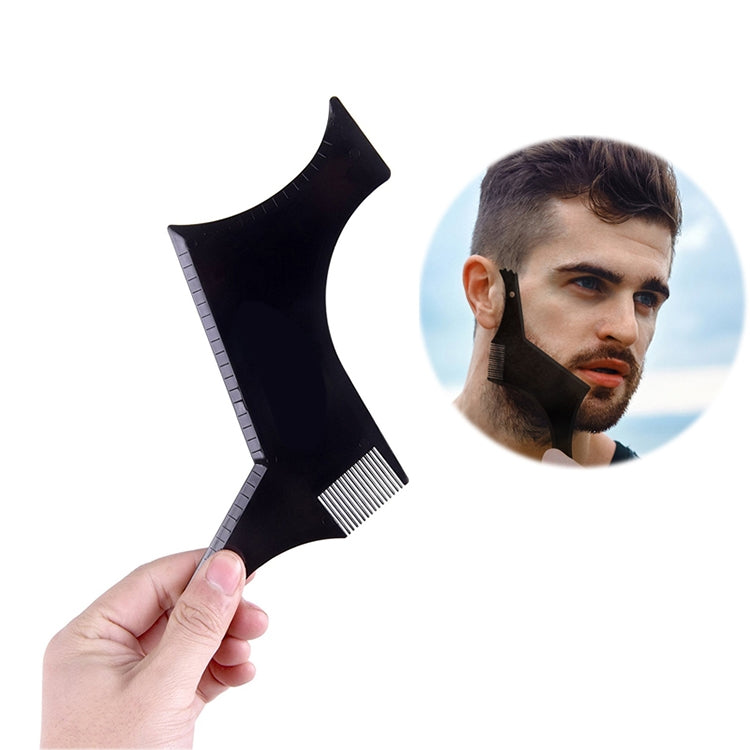 3 PCS Beard Styling Template Stencil Men Comb All-In-One Beard Shaping Tool-Reluova