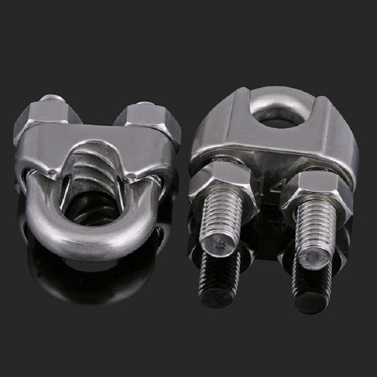 Stainless Steel Clip U-shaped Wire Rope Card Head Rope Wire Rope Rolling Head Buckle My Store