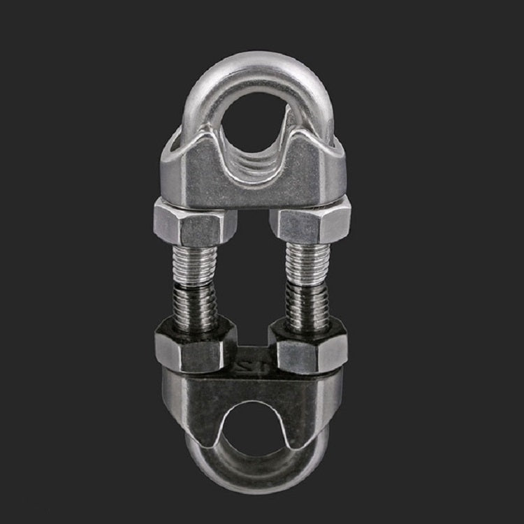 Stainless Steel Clip U-shaped Wire Rope Card Head Rope Wire Rope Rolling Head Buckle My Store