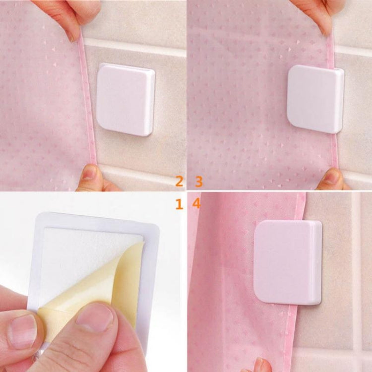 2 PCS Plastic Viscose Curtain Clip Shower Curtain Clip-Reluova