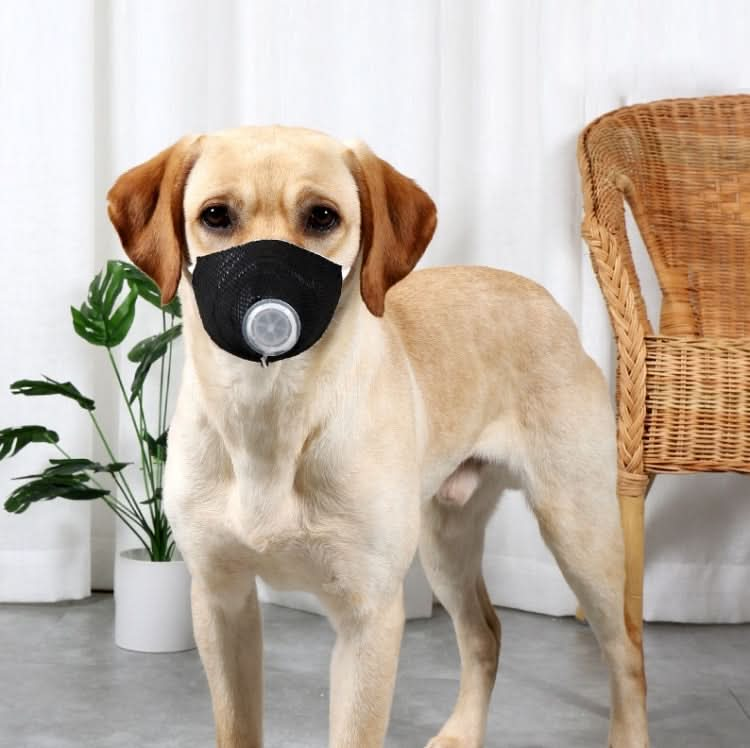 3 PCS Dog Dust And Haze Respirator Mask Pet Protective Mouth Cover-Reluova