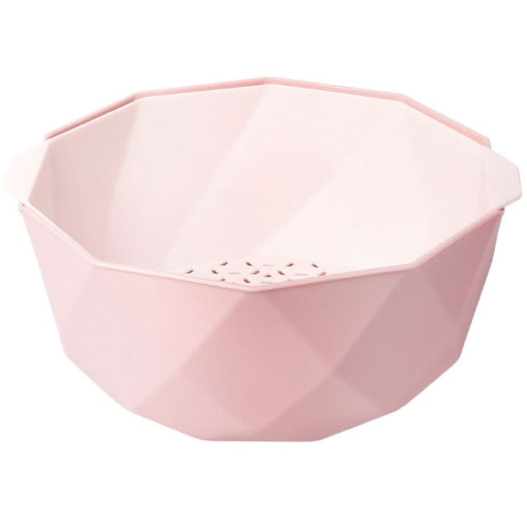 Double-layer Hollow Drain Basket Household Plastic Multi-function Washing Vegetables and Fruit Dishes - Reluova