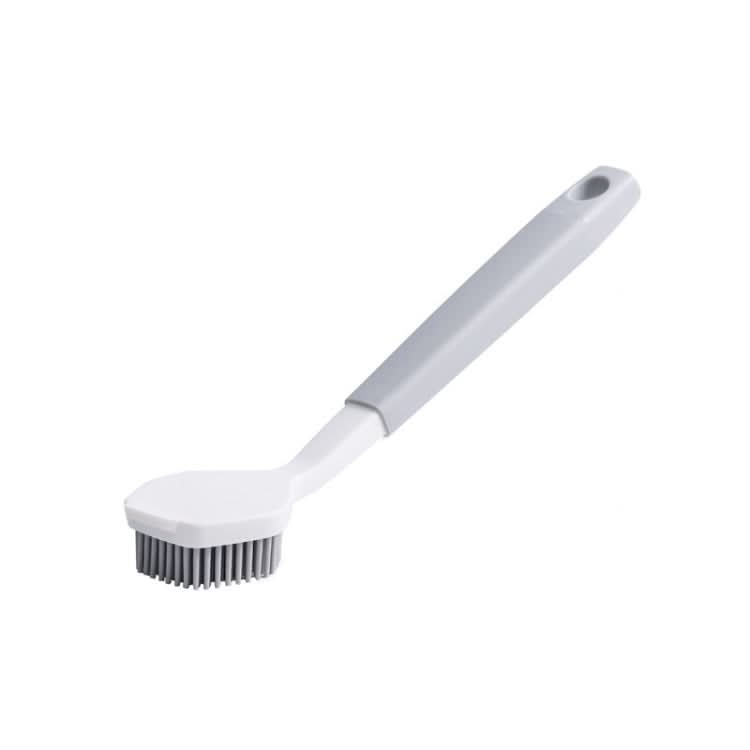 Two-color Bangs Head Wash Pot Brush Kitchen Long Handle Cleaning Brush - Reluova