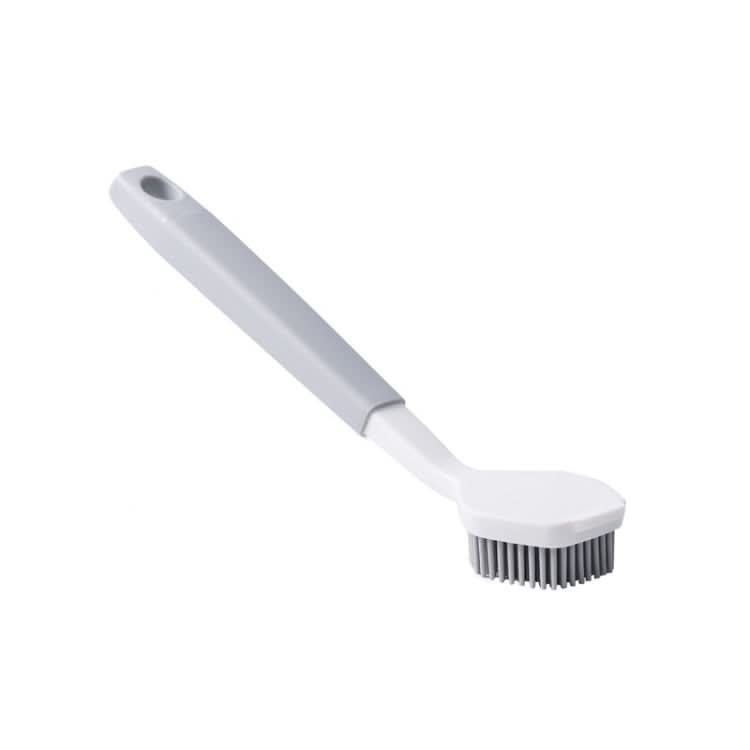 Two-color Bangs Head Wash Pot Brush Kitchen Long Handle Cleaning Brush - Reluova