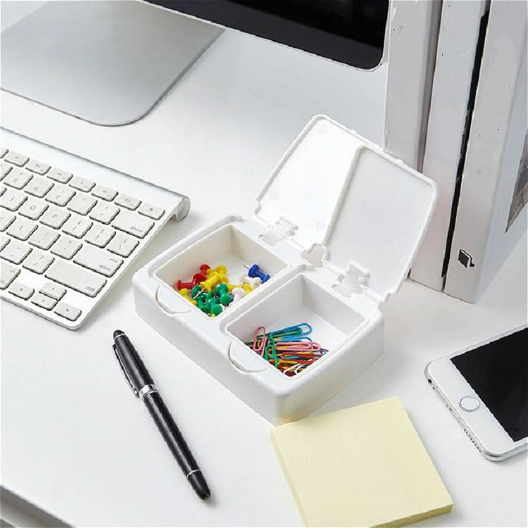 Desktop Key-type Storage Box Household Small Objects Dustproof Storage Box with Lid Reluova