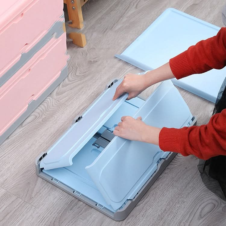 Student Books Sorting Artifact Plastic Folding Car Storage Box