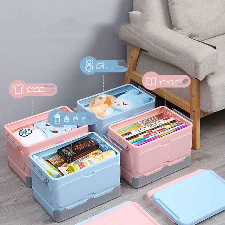 Student Books Sorting Artifact Plastic Folding Car Storage Box