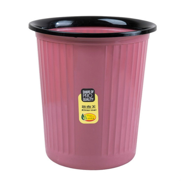 Xinermei Kitchen Living Room Bathroom Household Plastic Trash Can