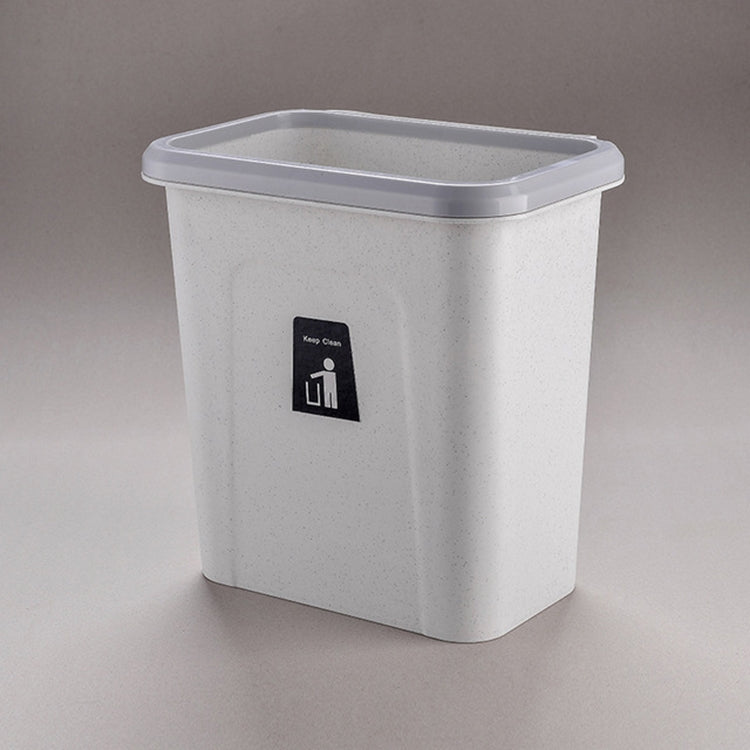 Kitchen Square Sorted Wall+mounted Hanging Plastic Sanitary Trash Can Reluova