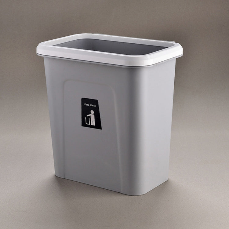 Kitchen Square Sorted Wall+mounted Hanging Plastic Sanitary Trash Can Reluova