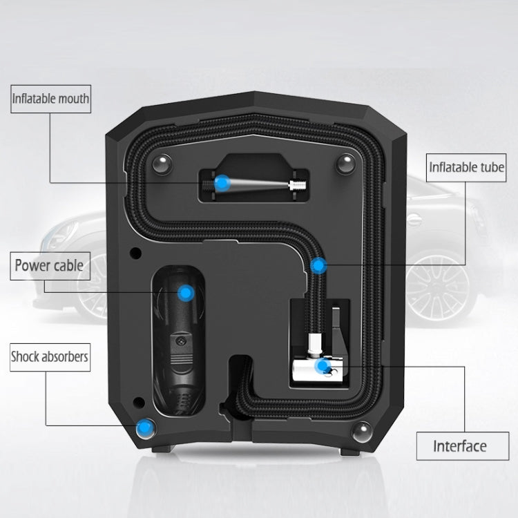 DC 12V 120W 150 PSI Car Air Compressor Inflatable Air Pump with Digital Display Auto Shut Off Gauge ÎҵÄÉ̵ê