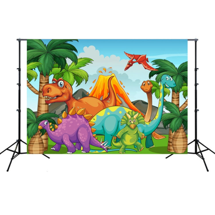 2.1m x 1.5m Dinosaur World Cartoon Photo Shoot Scene Photography Background Cloth-Reluova