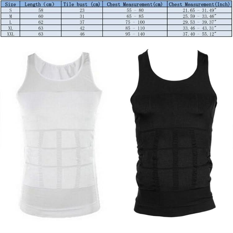 3PCS Men Slimming Body Shaper Vest Underwear-Reluova