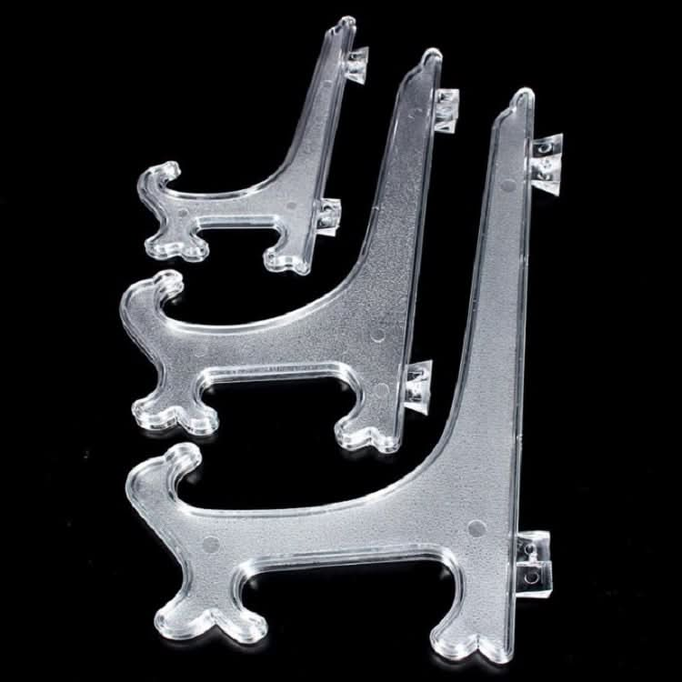 10 PCS Plastic High Transparent Frame Holder