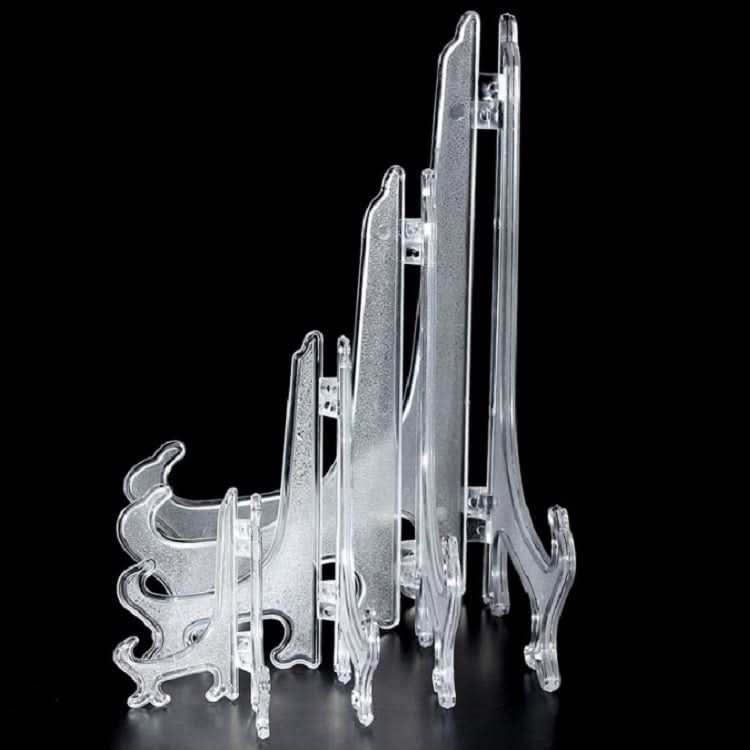 10 PCS Plastic High Transparent Frame Holder