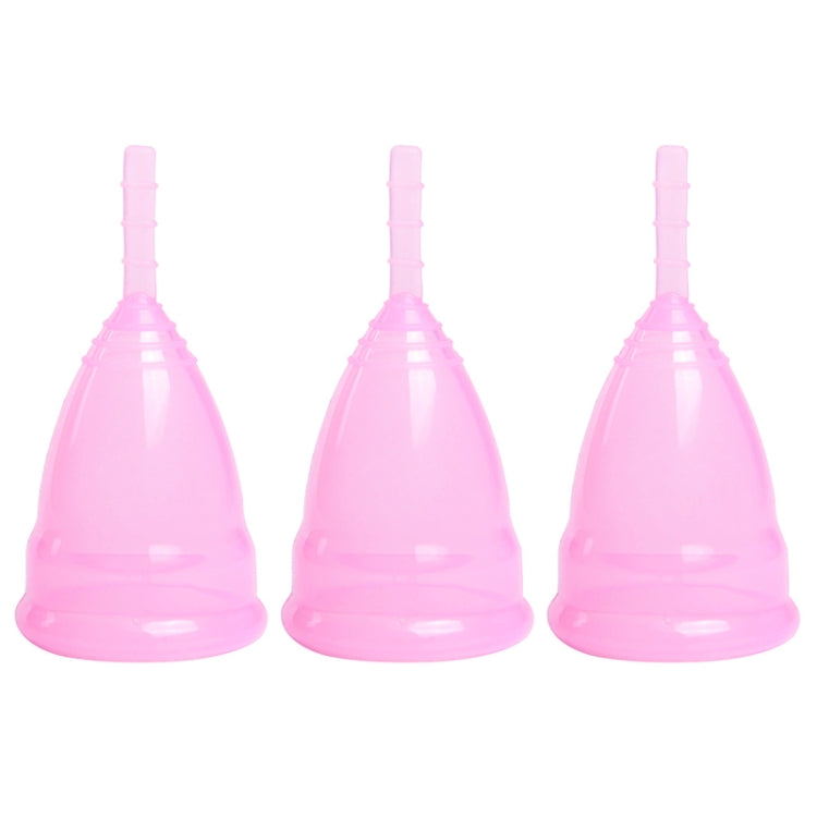 3PCS Reusable Soft Cup Medical Grade Silicone Menstrual Cup-Reluova