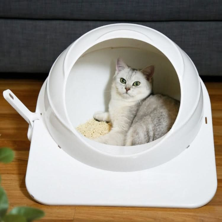 Cat Litter Box Pet Large Enclosed Toilet - Reluova