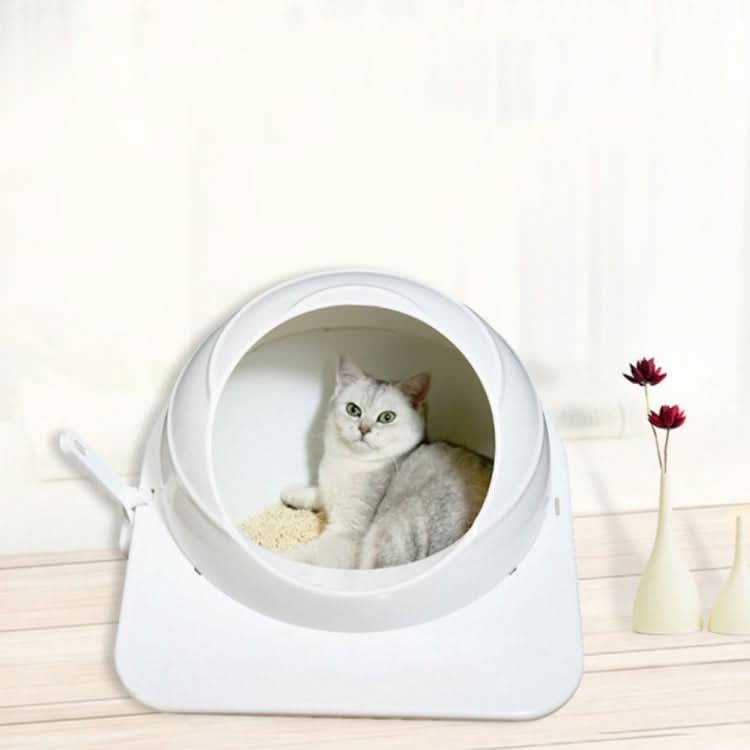 Cat Litter Box Pet Large Enclosed Toilet - Reluova