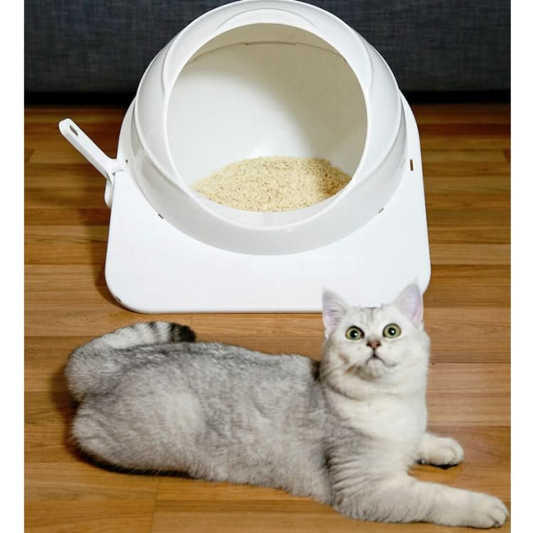 Cat Litter Box Pet Large Enclosed Toilet - Reluova