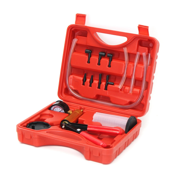 2 in 1 Brake Fluid Bleeder Change Hand Held Vacuum Pistol Pump Tester Kit-Reluova