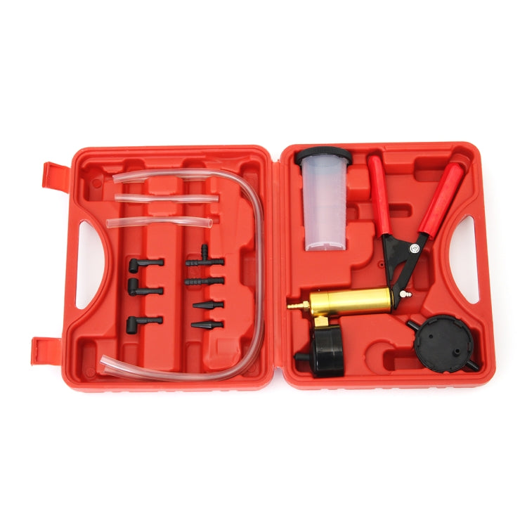 2 in 1 Brake Fluid Bleeder Change Hand Held Vacuum Pistol Pump Tester Kit