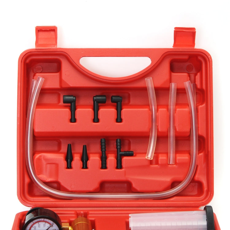 2 in 1 Brake Fluid Bleeder Change Hand Held Vacuum Pistol Pump Tester Kit-Reluova