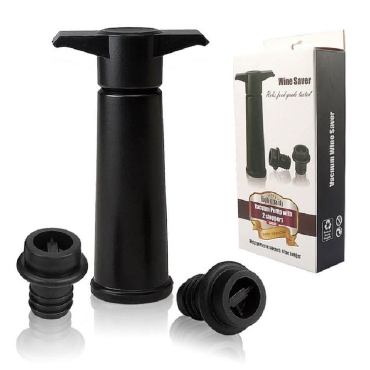 Red Wine Vacuum Pump Freshener Silicone Wine Stopper Set - Reluova