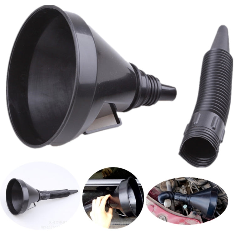 Universal Car Truck Motorcycle Filled Plastic Vehicle Funnels with Soft Spout Pipe Pour Oil Tool ÎҵÄÉ̵ê