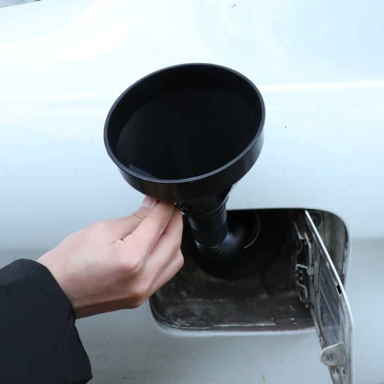 Universal Car Truck Motorcycle Filled Plastic Vehicle Funnels with Soft Spout Pipe Pour Oil Tool