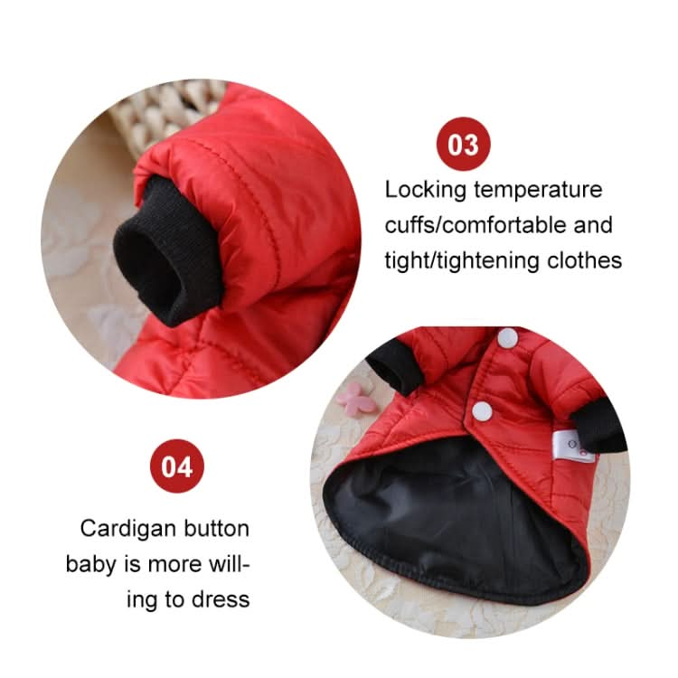 Pet Dog Coat Winter Warm Small Dog Clothes For Chihuahua Soft Fur Hood Puppy Jacket Clothing for Chihuahua Small Large Dogs - Reluova