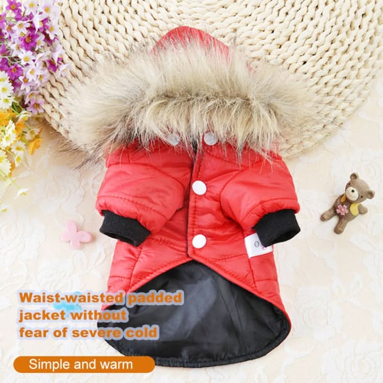 Pet Dog Coat Winter Warm Small Dog Clothes For Chihuahua Soft Fur Hood Puppy Jacket Clothing for Chihuahua Small Large Dogs - Reluova