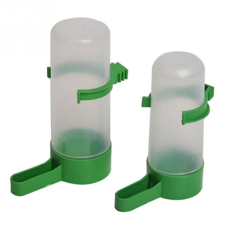 10 PCS Practical Birds Feeding Equipment Parrot Bird Drinker Watering Feeder with Clip(S)-Reluova