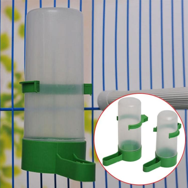 10 PCS Practical Birds Feeding Equipment Parrot Bird Drinker Watering Feeder with Clip(S)-Reluova