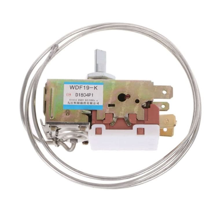 WDF19-K Refrigerator Thermostat 250V Household Metal Temperature Controller Refrigerator Parts Reluova